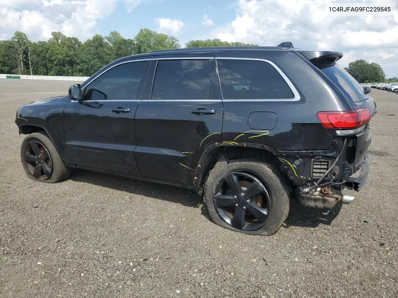 2015 Jeep Grand Cherokee Laredo VIN: 1C4RJFAG9FC229545 Lot: 62319015
