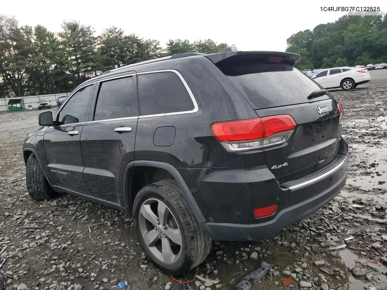 2015 Jeep Grand Cherokee Limited VIN: 1C4RJFBG7FC122525 Lot: 62709635