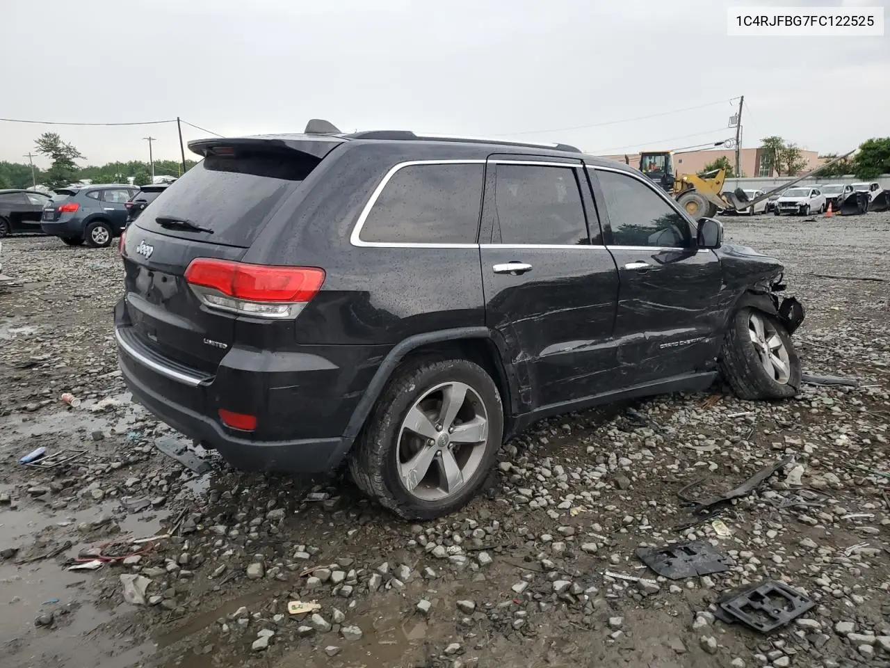 2015 Jeep Grand Cherokee Limited VIN: 1C4RJFBG7FC122525 Lot: 62709635