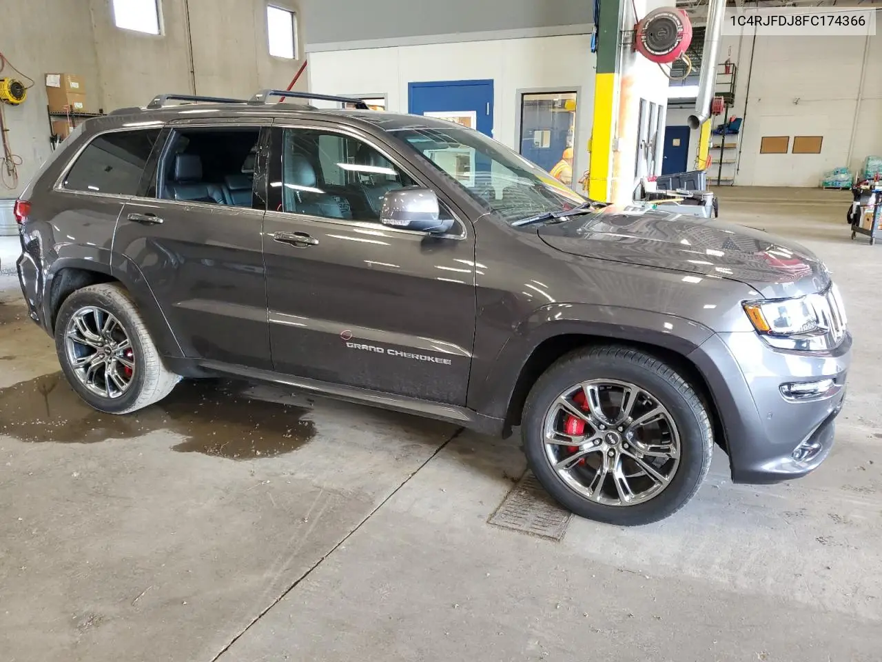 2015 Jeep Grand Cherokee Srt-8 VIN: 1C4RJFDJ8FC174366 Lot: 63005415