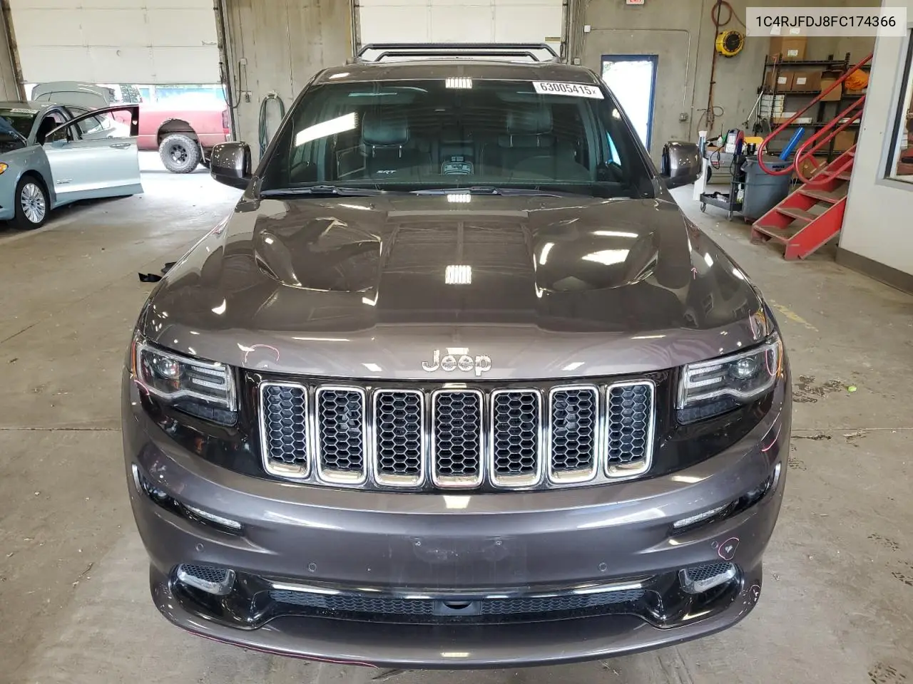 2015 Jeep Grand Cherokee Srt-8 VIN: 1C4RJFDJ8FC174366 Lot: 63005415