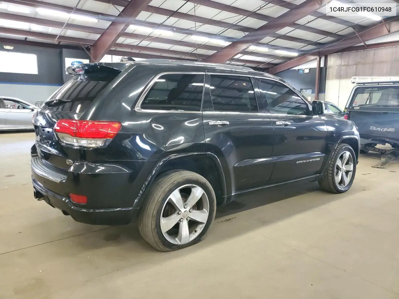 2015 Jeep Grand Cherokee Overland VIN: 1C4RJFCG1FC610948 Lot: 63037285