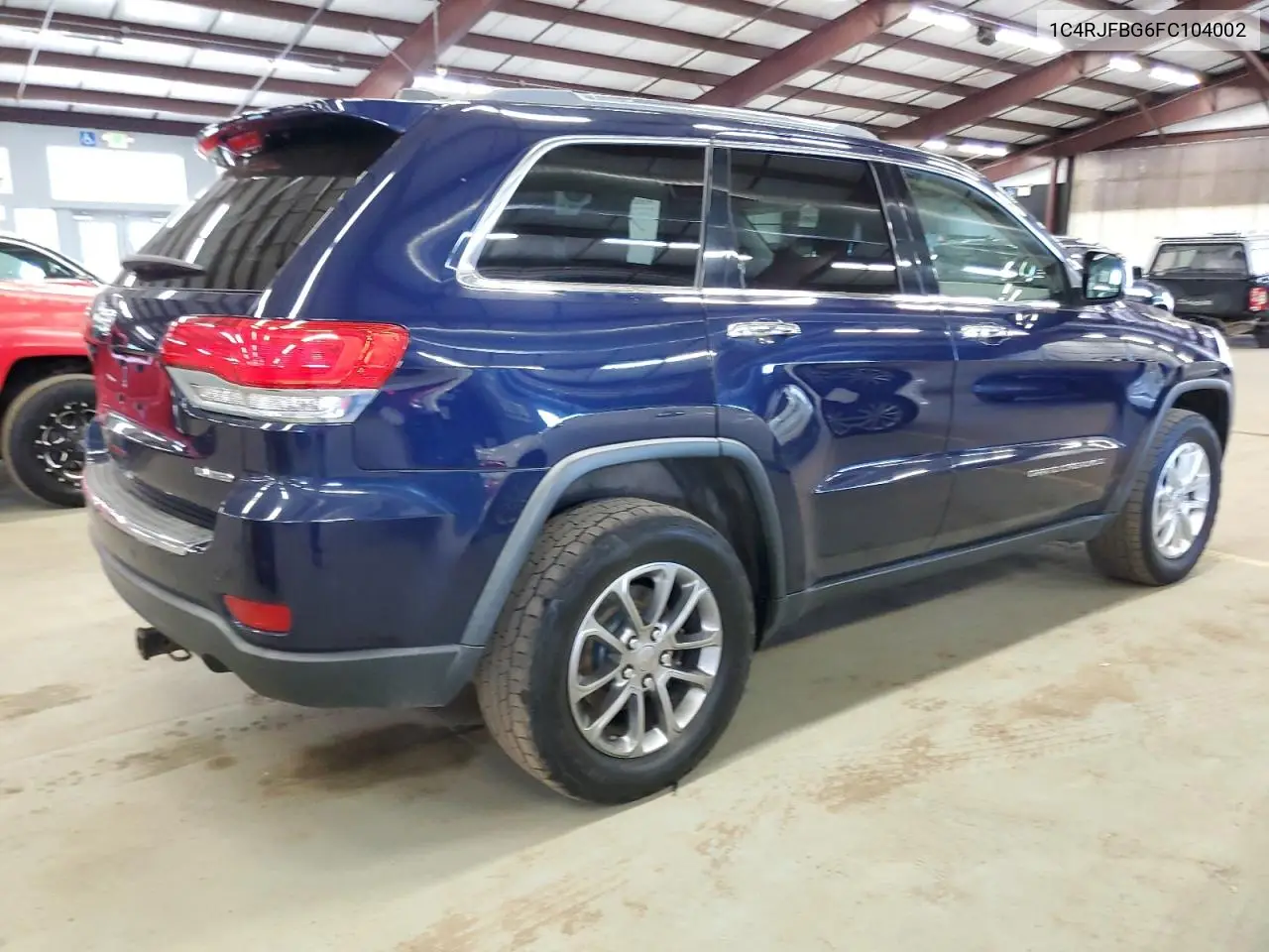 2015 Jeep Grand Cherokee Limited VIN: 1C4RJFBG6FC104002 Lot: 63217735