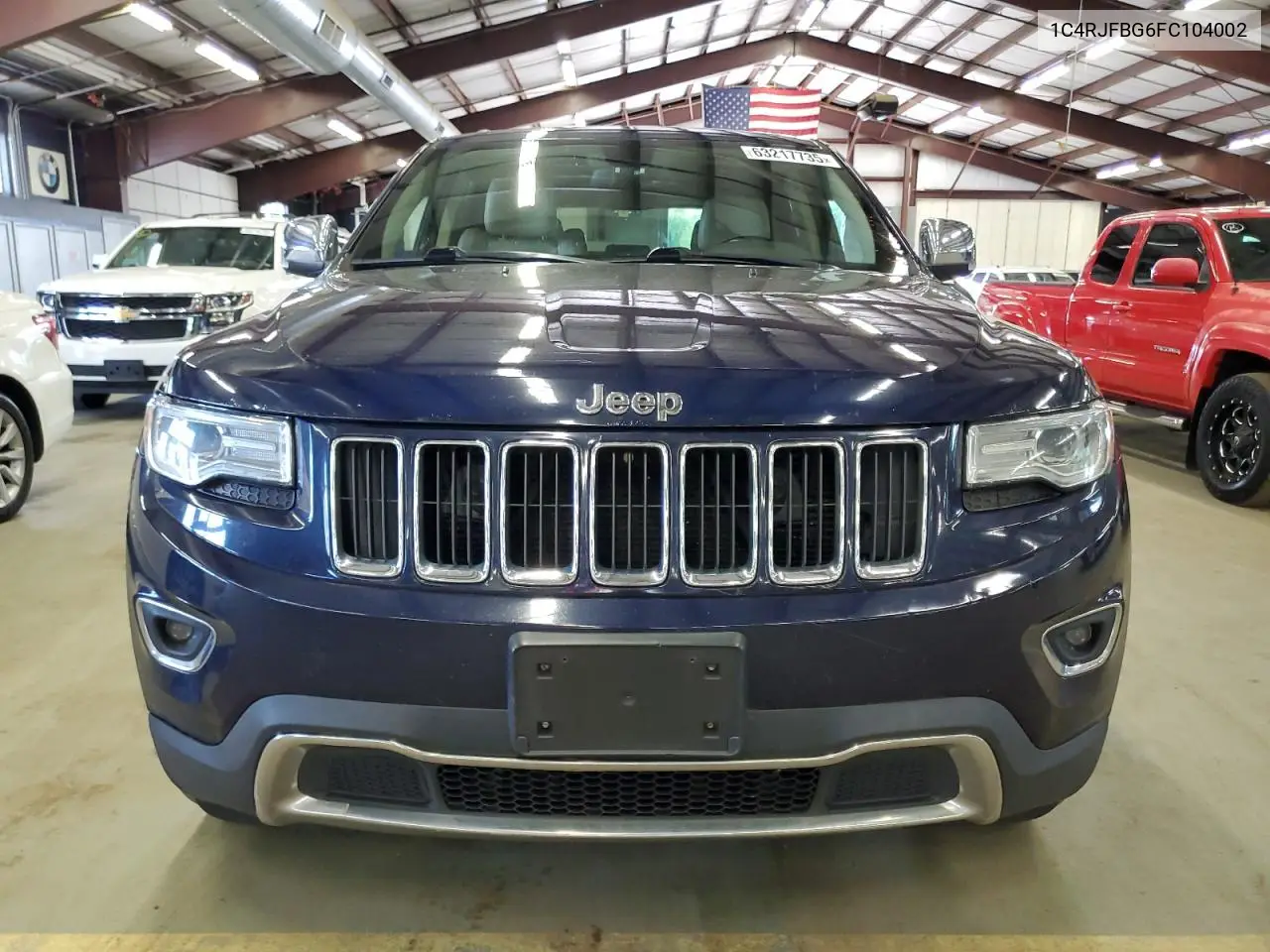 2015 Jeep Grand Cherokee Limited VIN: 1C4RJFBG6FC104002 Lot: 63217735
