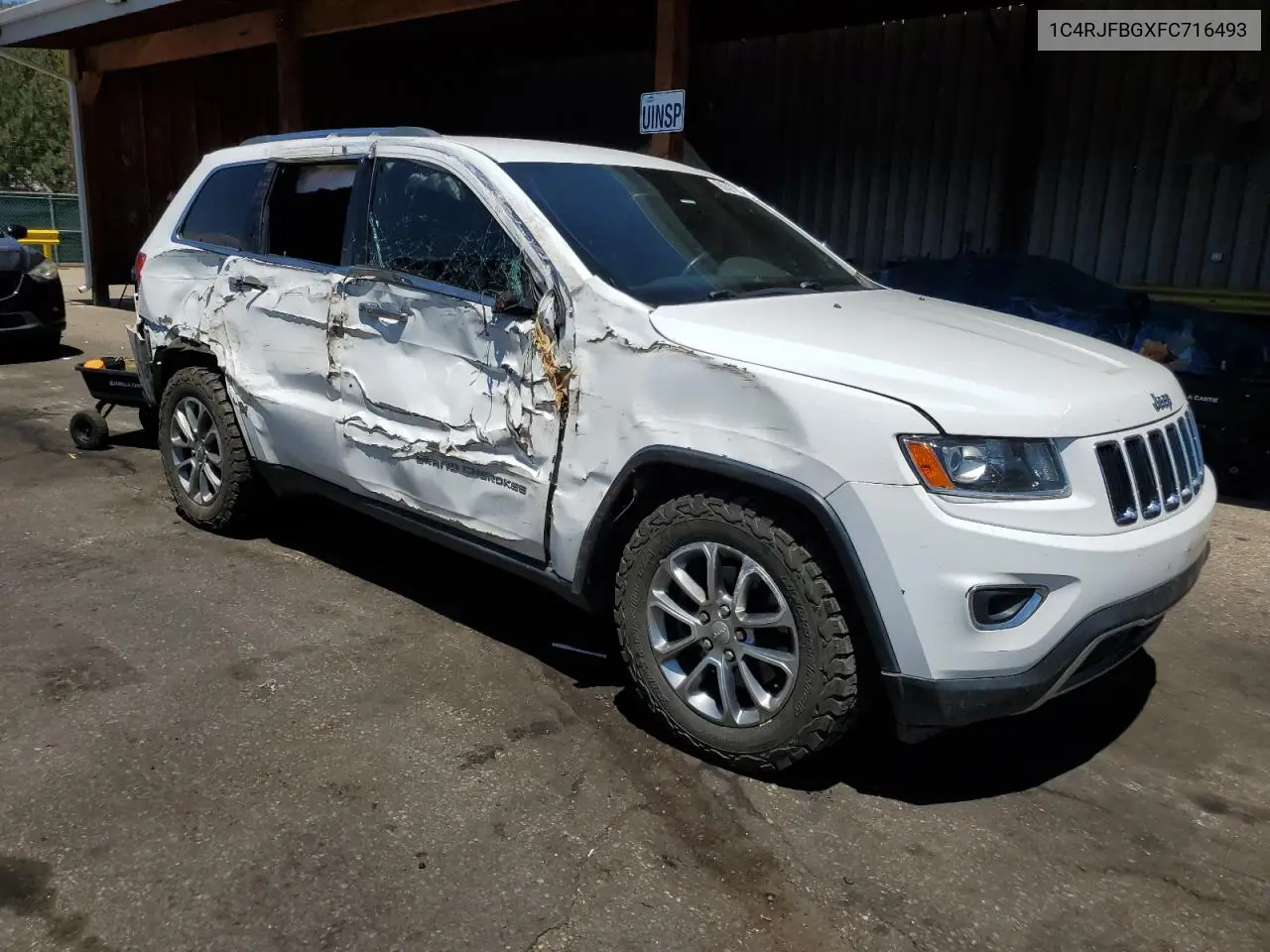 2015 Jeep Grand Cherokee Limited VIN: 1C4RJFBGXFC716493 Lot: 63497725