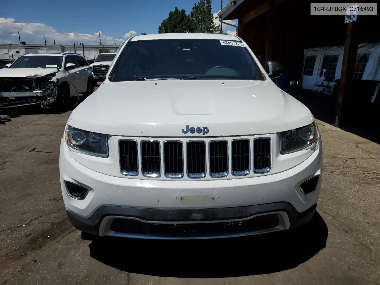 2015 Jeep Grand Cherokee Limited VIN: 1C4RJFBGXFC716493 Lot: 63497725