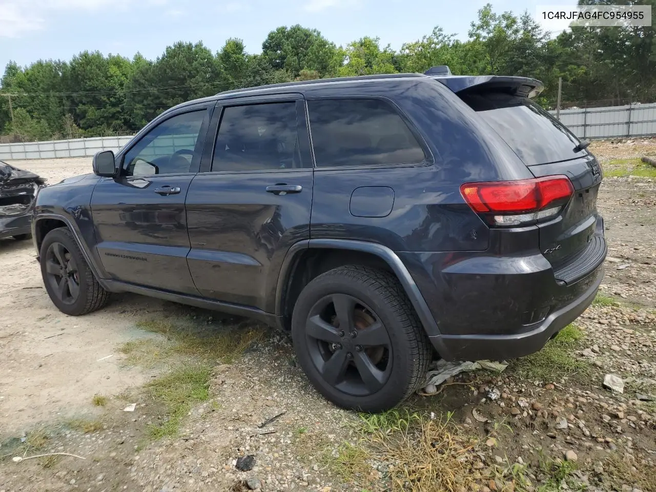 2015 Jeep Grand Cherokee Laredo VIN: 1C4RJFAG4FC954955 Lot: 65087995