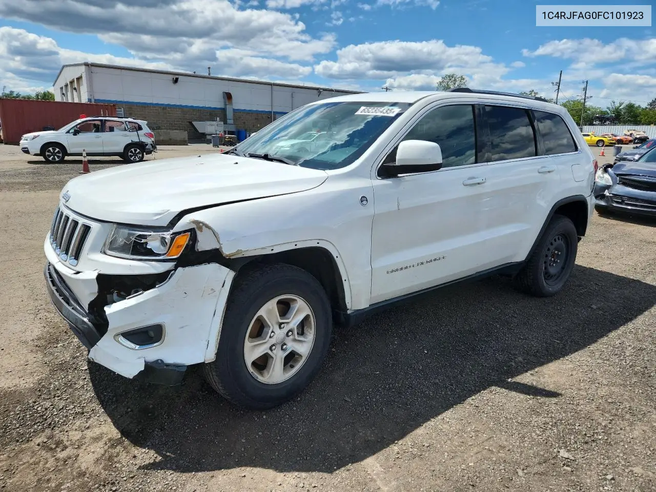 2015 Jeep Grand Cherokee Laredo VIN: 1C4RJFAG0FC101923 Lot: 65235435