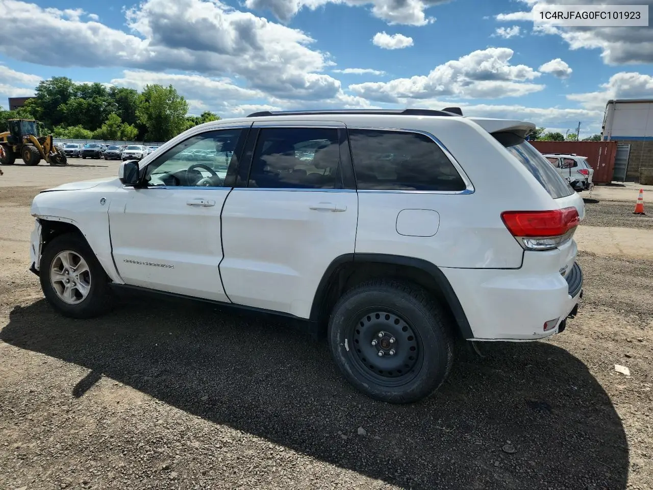 2015 Jeep Grand Cherokee Laredo VIN: 1C4RJFAG0FC101923 Lot: 65235435
