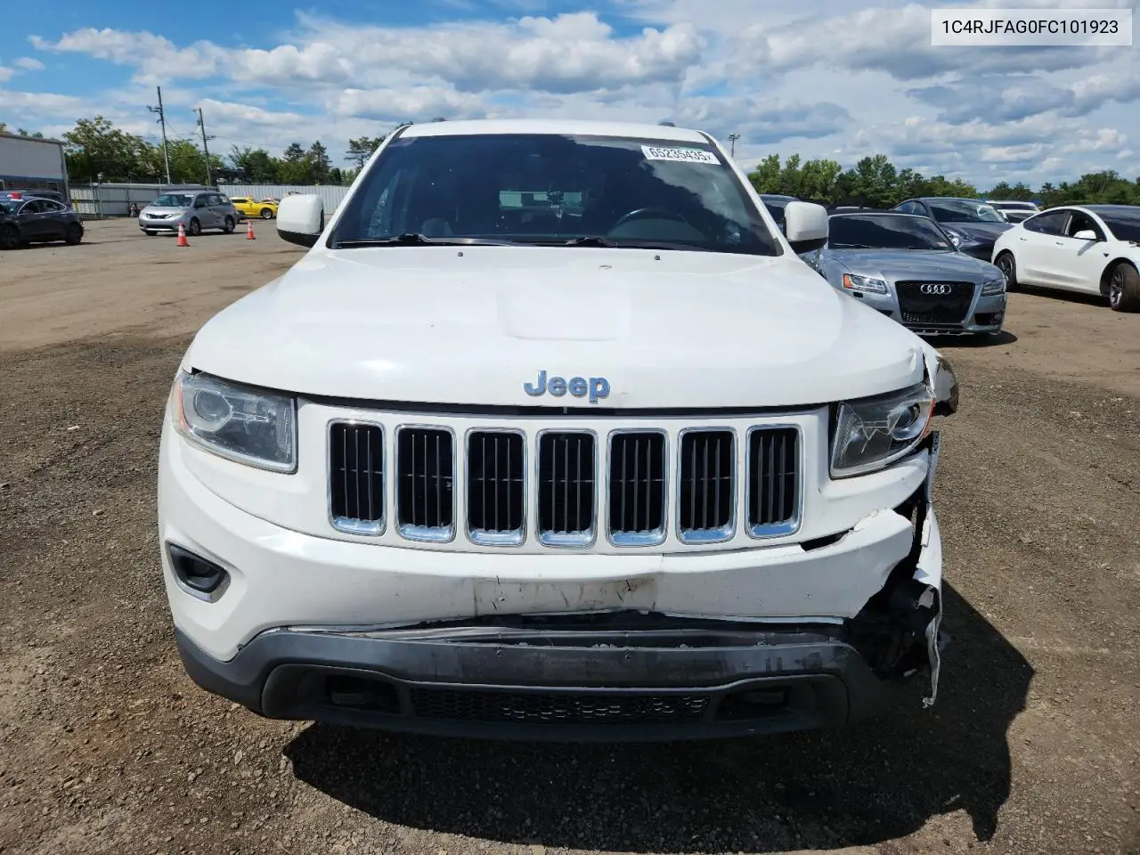 2015 Jeep Grand Cherokee Laredo VIN: 1C4RJFAG0FC101923 Lot: 65235435