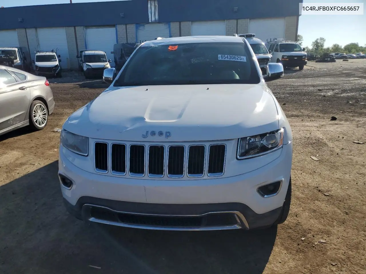 2015 Jeep Grand Cherokee Limited VIN: 1C4RJFBGXFC665657 Lot: 65430625