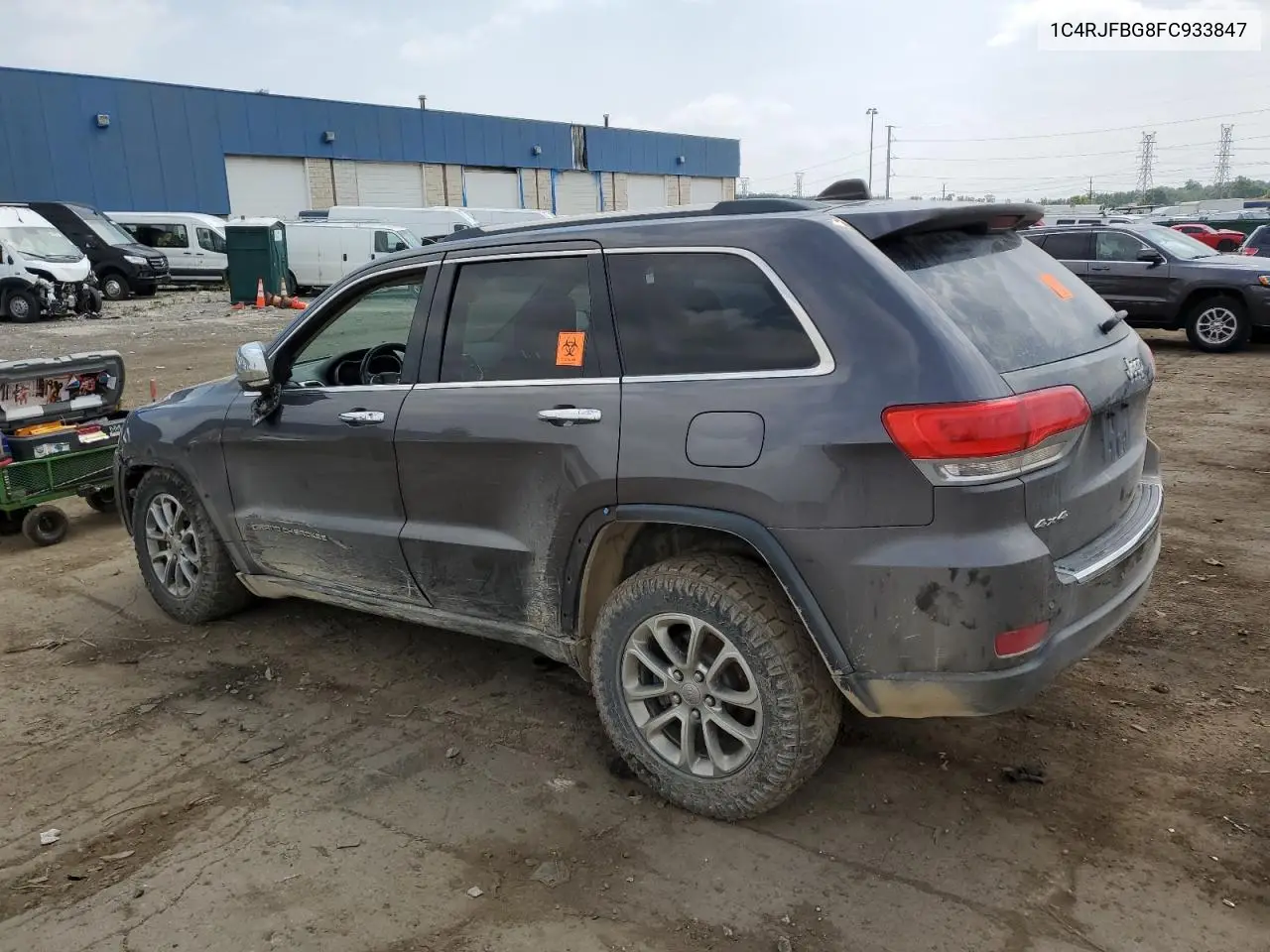 2015 Jeep Grand Cherokee Limited VIN: 1C4RJFBG8FC933847 Lot: 65716685