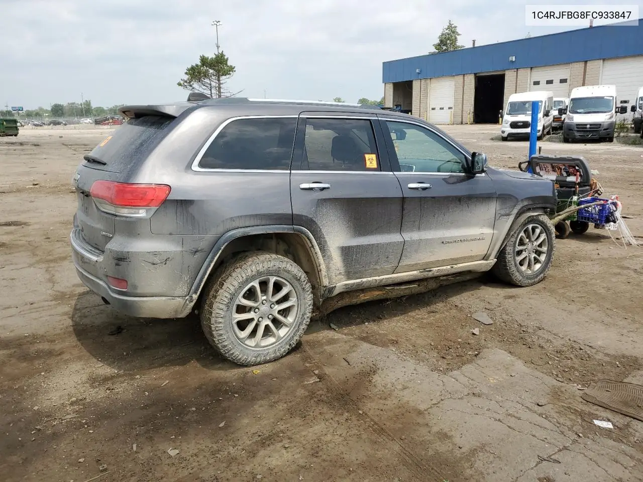 2015 Jeep Grand Cherokee Limited VIN: 1C4RJFBG8FC933847 Lot: 65716685