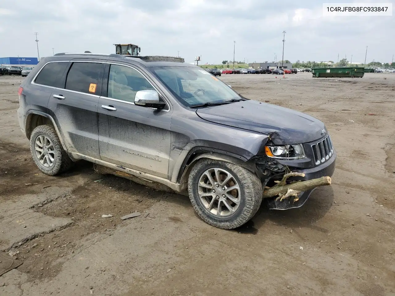 2015 Jeep Grand Cherokee Limited VIN: 1C4RJFBG8FC933847 Lot: 65716685