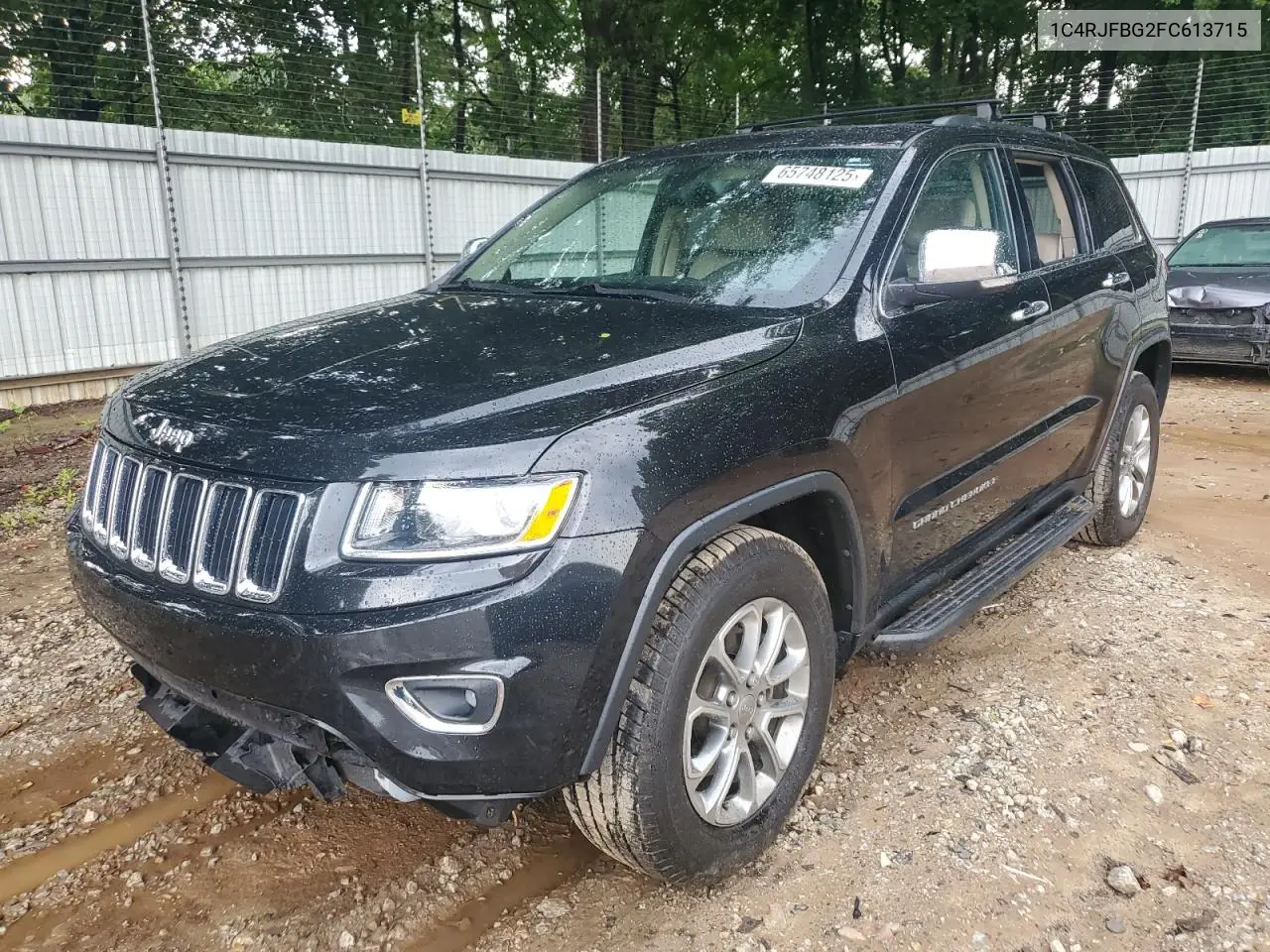 2015 Jeep Grand Cherokee Limited VIN: 1C4RJFBG2FC613715 Lot: 65748125