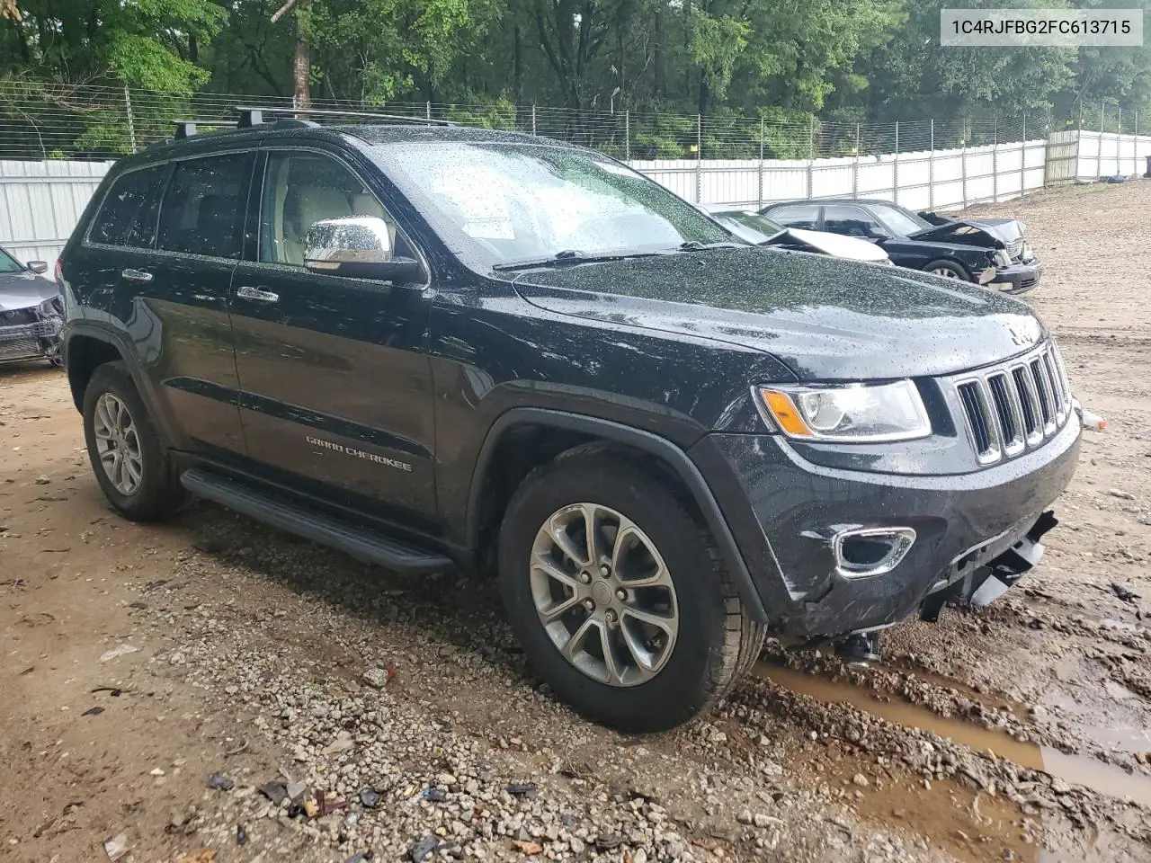 2015 Jeep Grand Cherokee Limited VIN: 1C4RJFBG2FC613715 Lot: 65748125