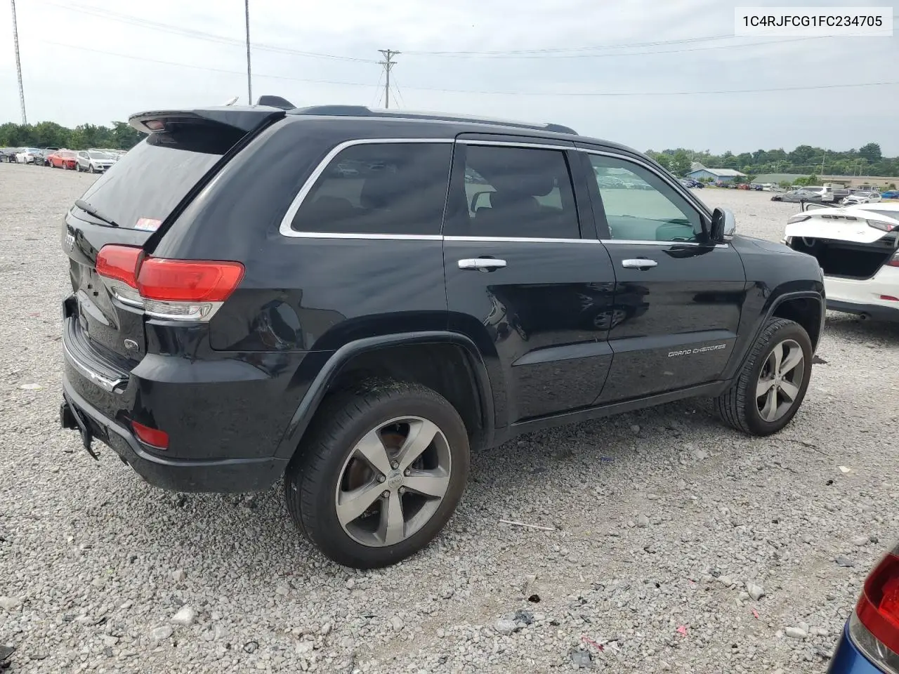 2015 Jeep Grand Cherokee Overland VIN: 1C4RJFCG1FC234705 Lot: 65749815