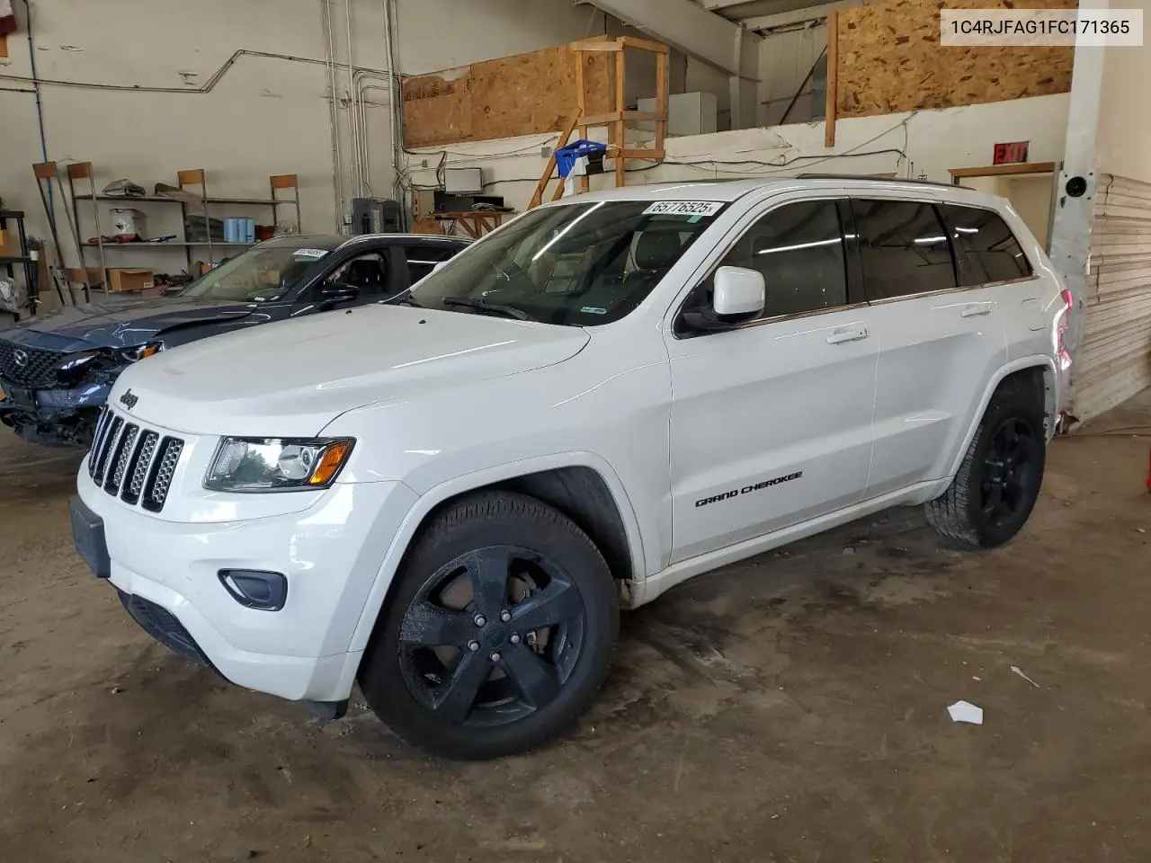 2015 Jeep Grand Cherokee Laredo VIN: 1C4RJFAG1FC171365 Lot: 65776525