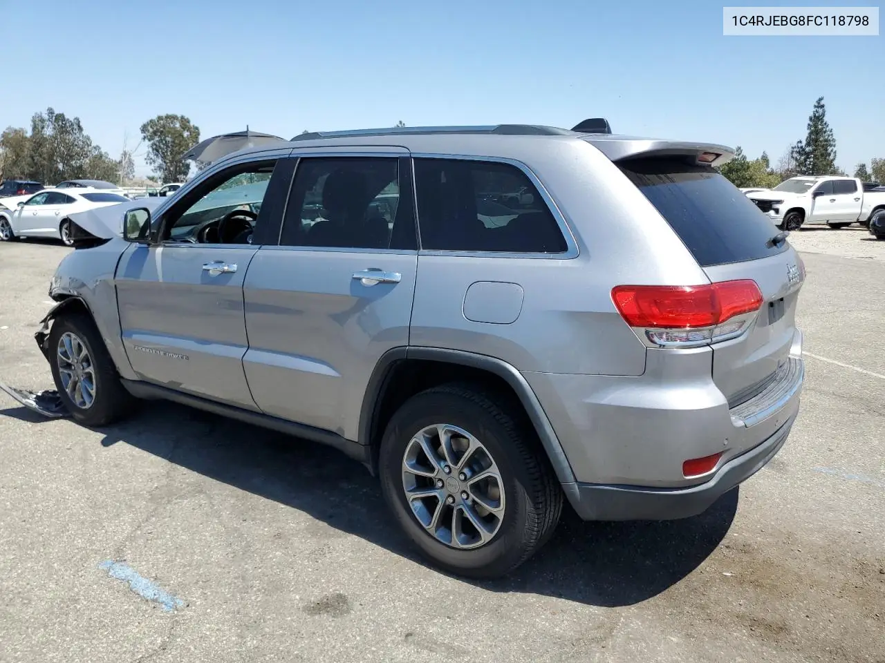 2015 Jeep Grand Cherokee Limited VIN: 1C4RJEBG8FC118798 Lot: 66047835