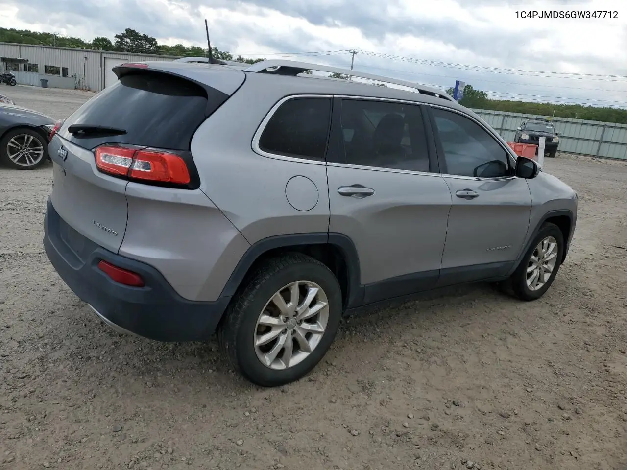2016 Jeep Cherokee Limited VIN: 1C4PJMDS6GW347712 Lot: 53043135