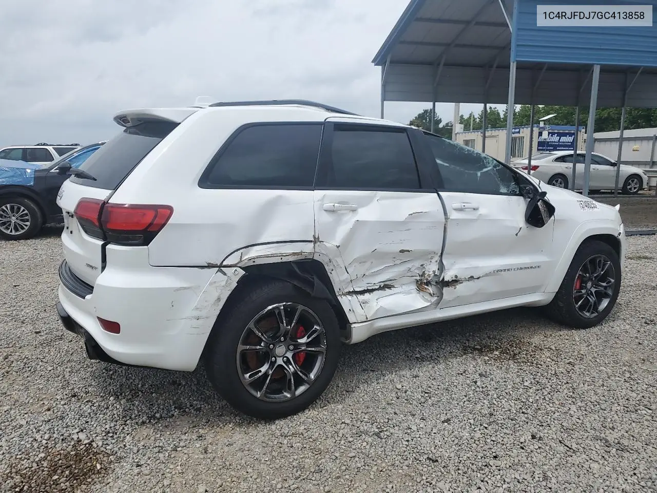 2016 Jeep Grand Cherokee Srt-8 VIN: 1C4RJFDJ7GC413858 Lot: 57406255