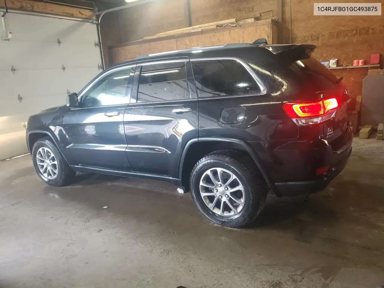 2016 Jeep Grand Cherokee Limited VIN: 1C4RJFBG1GC493875 Lot: 60210145