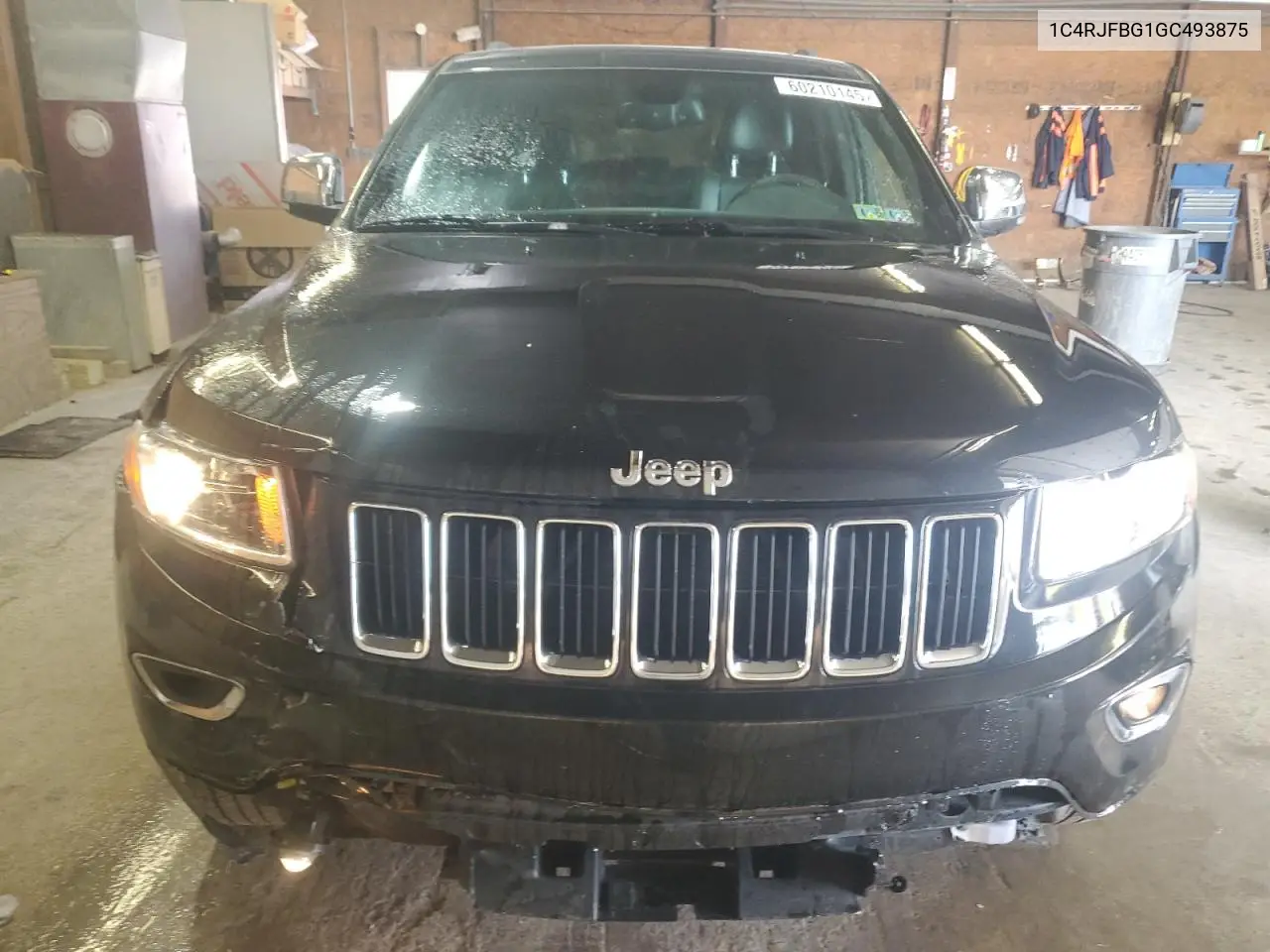 2016 Jeep Grand Cherokee Limited VIN: 1C4RJFBG1GC493875 Lot: 60210145