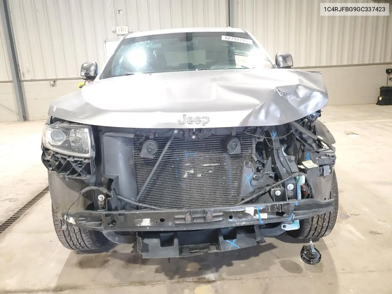 2016 Jeep Grand Cherokee Limited VIN: 1C4RJFBG9GC337423 Lot: 62790725