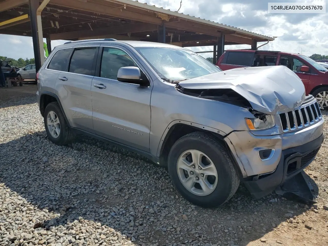2016 Jeep Grand Cherokee Laredo VIN: 1C4RJEAG7GC457670 Lot: 63065175