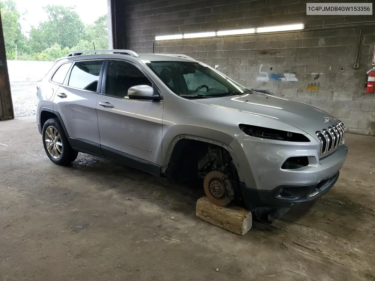 2016 Jeep Cherokee Limited VIN: 1C4PJMDB4GW153356 Lot: 63284475