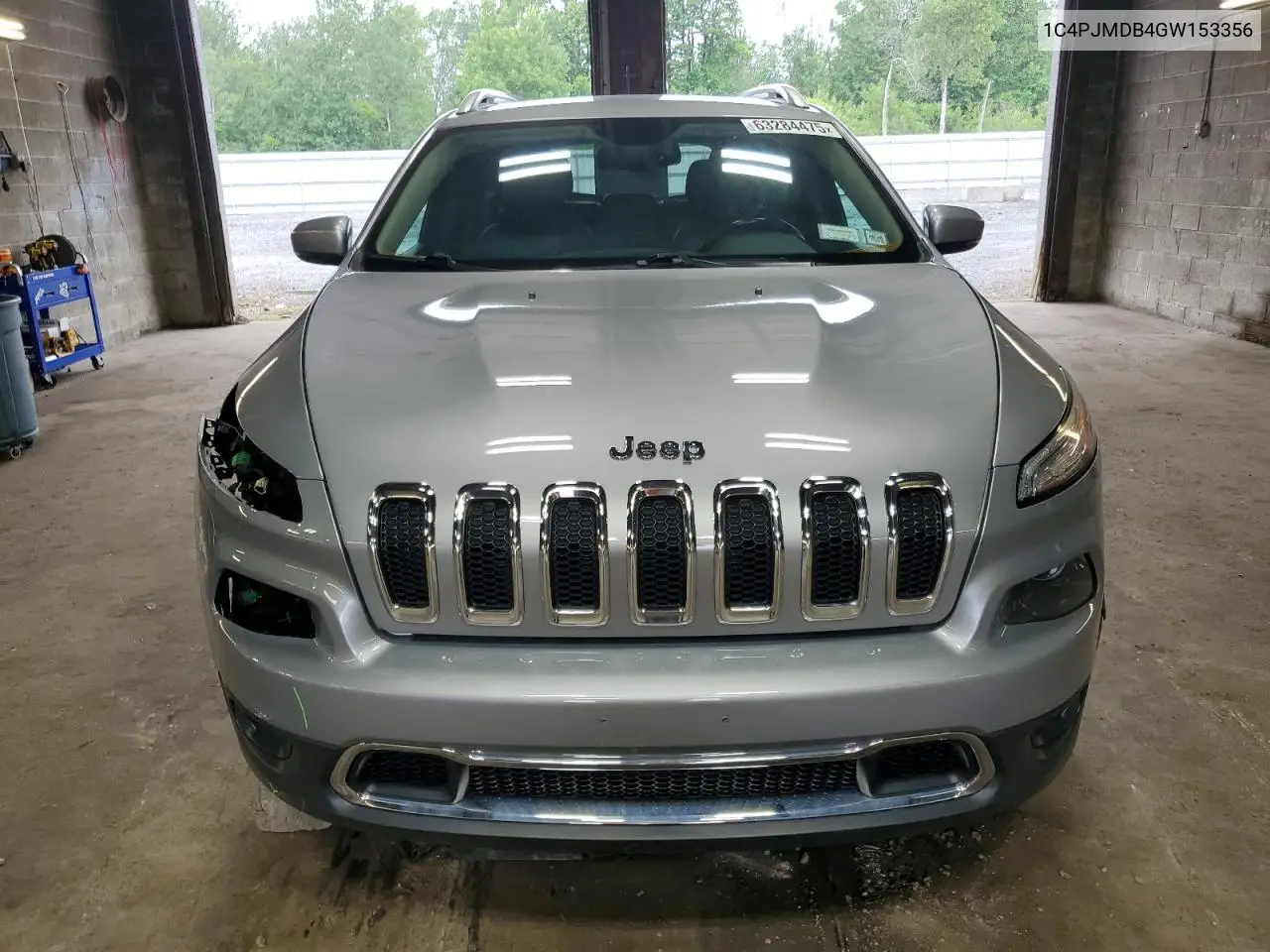 2016 Jeep Cherokee Limited VIN: 1C4PJMDB4GW153356 Lot: 63284475