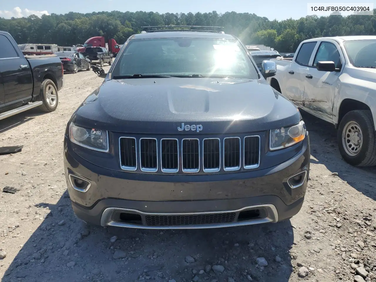 2016 Jeep Grand Cherokee Limited VIN: 1C4RJFBG5GC403904 Lot: 64147845