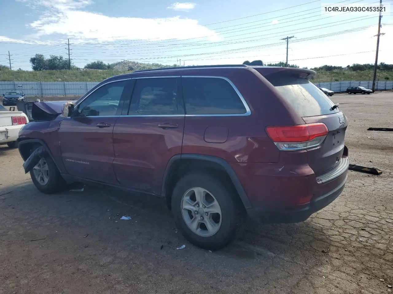 2016 Jeep Grand Cherokee Laredo VIN: 1C4RJEAG3GC453521 Lot: 65282905