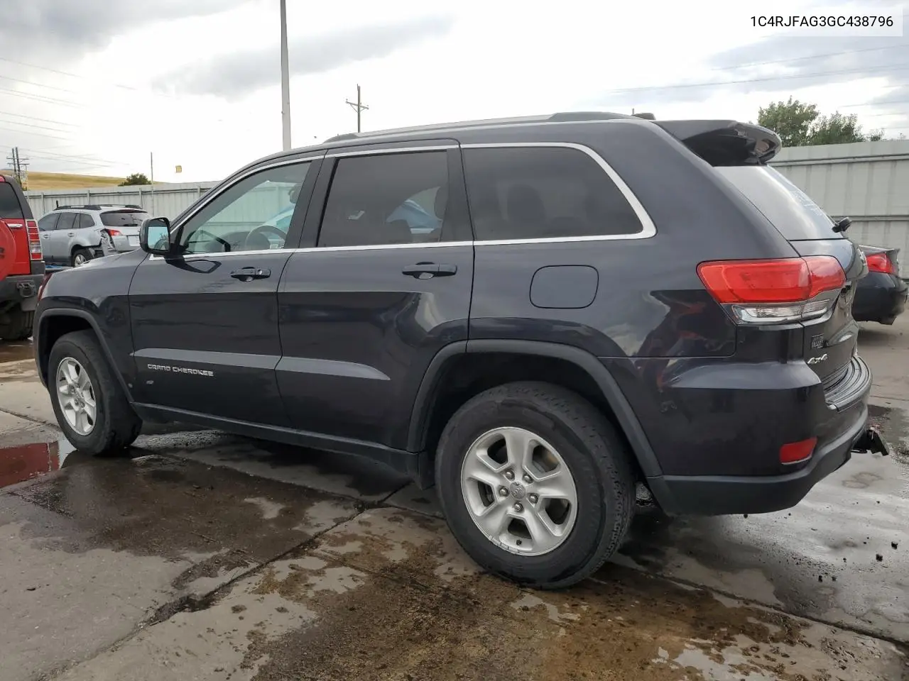 2016 Jeep Grand Cherokee Laredo VIN: 1C4RJFAG3GC438796 Lot: 65562335