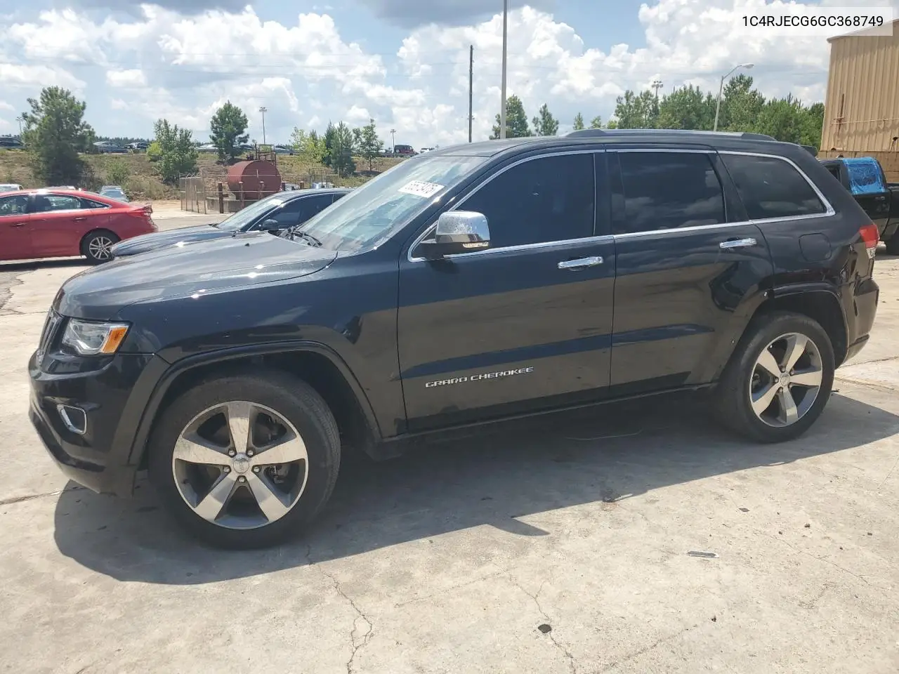 2016 Jeep Grand Cherokee Overland VIN: 1C4RJECG6GC368749 Lot: 65573475
