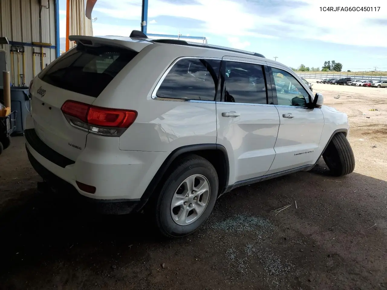 2016 Jeep Grand Cherokee Laredo VIN: 1C4RJFAG6GC450117 Lot: 65635825