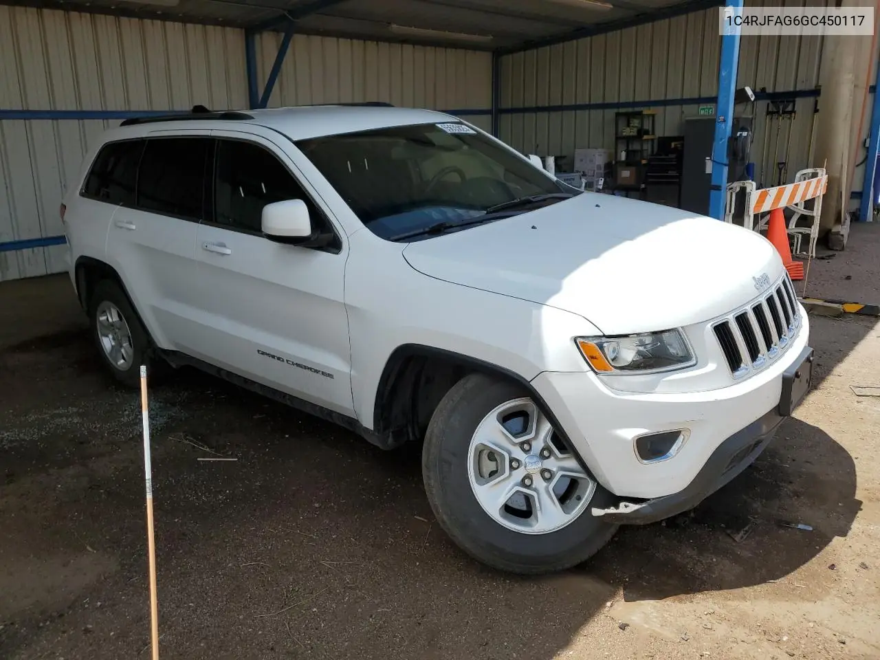 2016 Jeep Grand Cherokee Laredo VIN: 1C4RJFAG6GC450117 Lot: 65635825