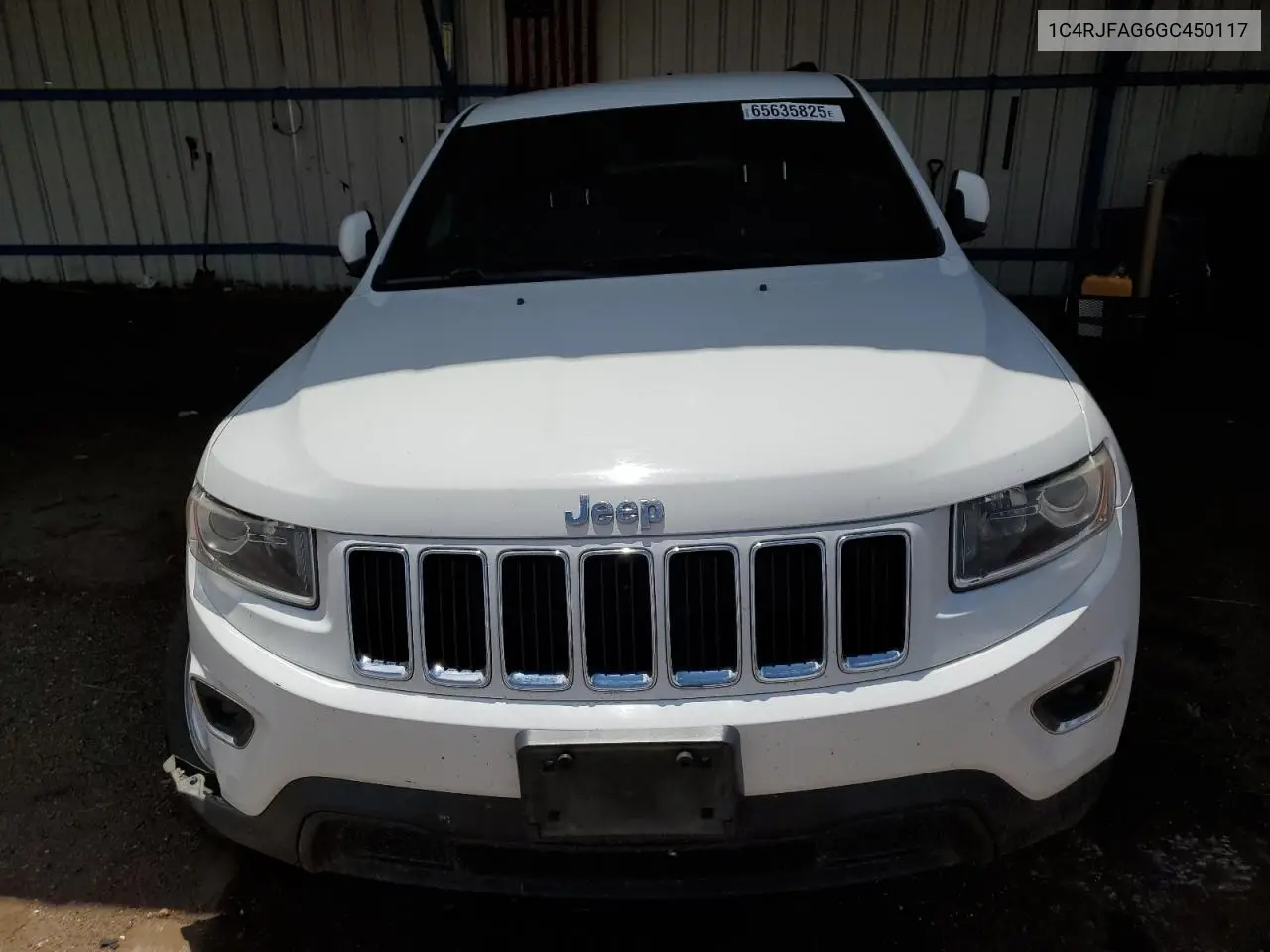 2016 Jeep Grand Cherokee Laredo VIN: 1C4RJFAG6GC450117 Lot: 65635825