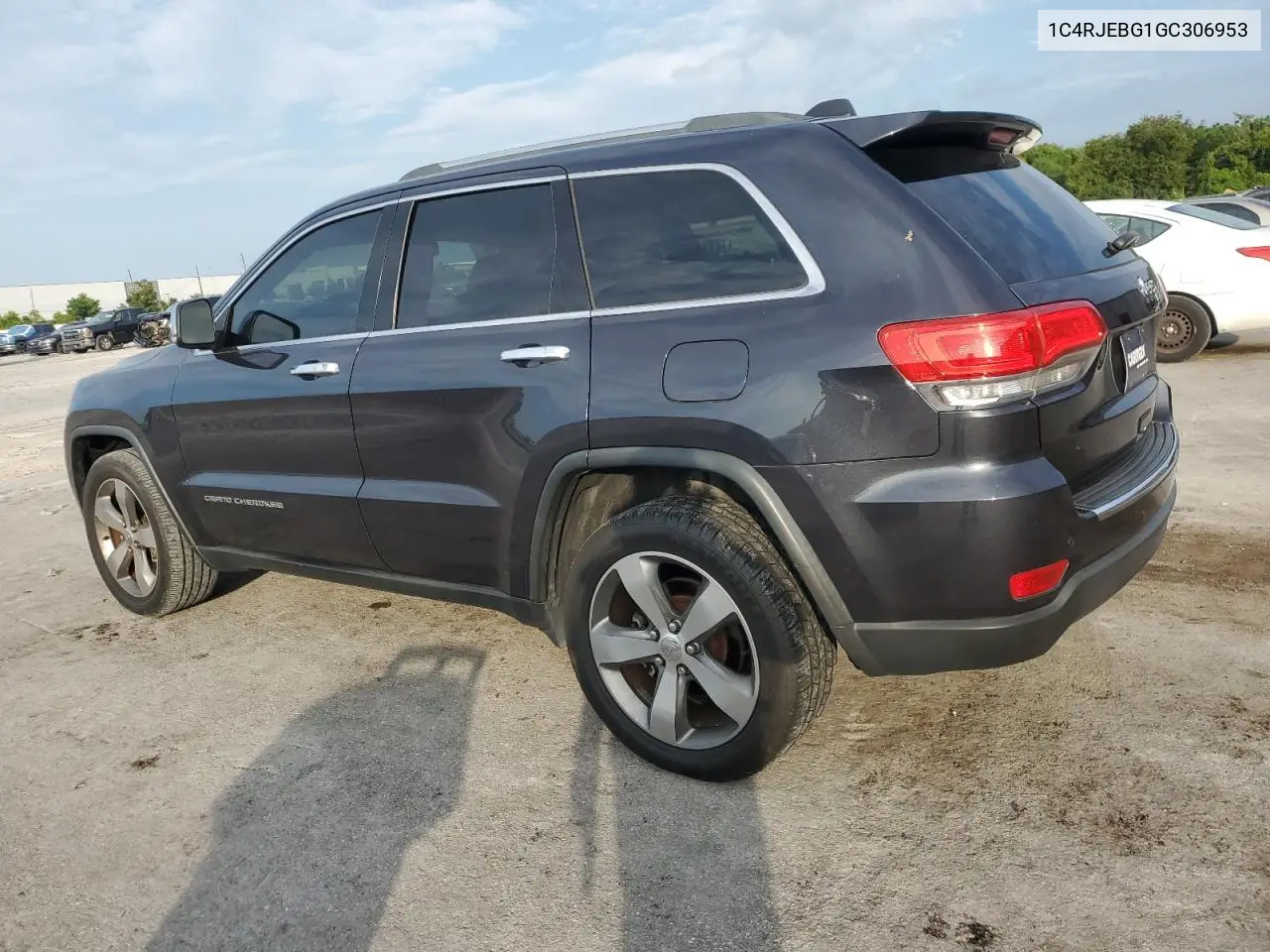 2016 Jeep Grand Cherokee Limited VIN: 1C4RJEBG1GC306953 Lot: 65899655