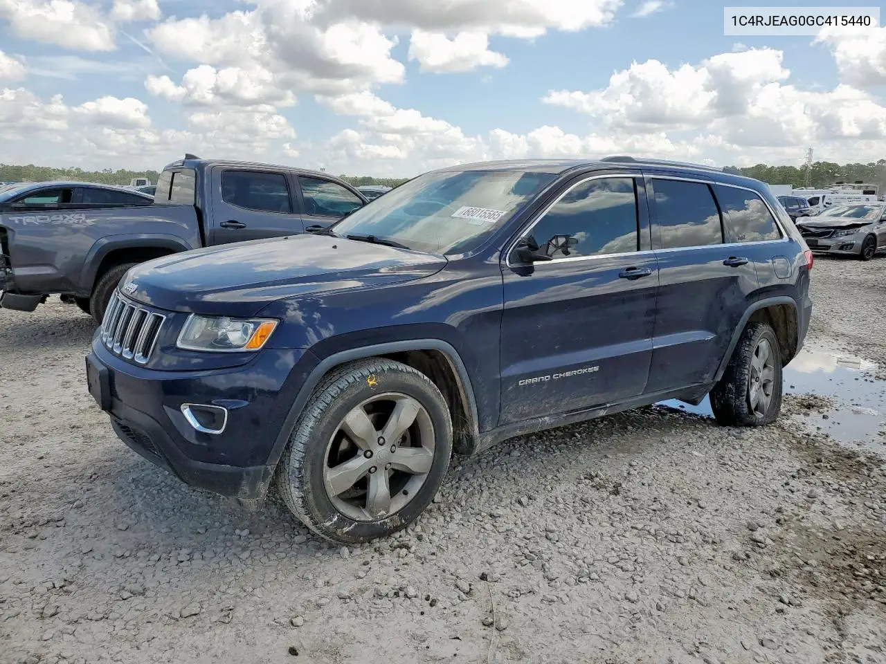 2016 Jeep Grand Cherokee Laredo VIN: 1C4RJEAG0GC415440 Lot: 66015565