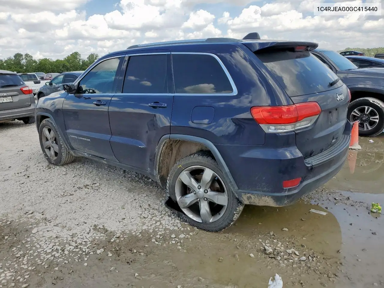 2016 Jeep Grand Cherokee Laredo VIN: 1C4RJEAG0GC415440 Lot: 66015565