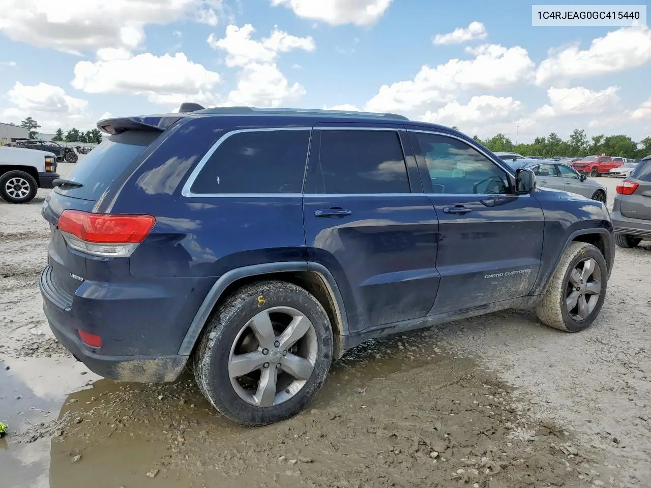 2016 Jeep Grand Cherokee Laredo VIN: 1C4RJEAG0GC415440 Lot: 66015565