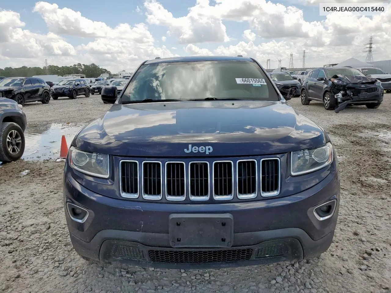 2016 Jeep Grand Cherokee Laredo VIN: 1C4RJEAG0GC415440 Lot: 66015565