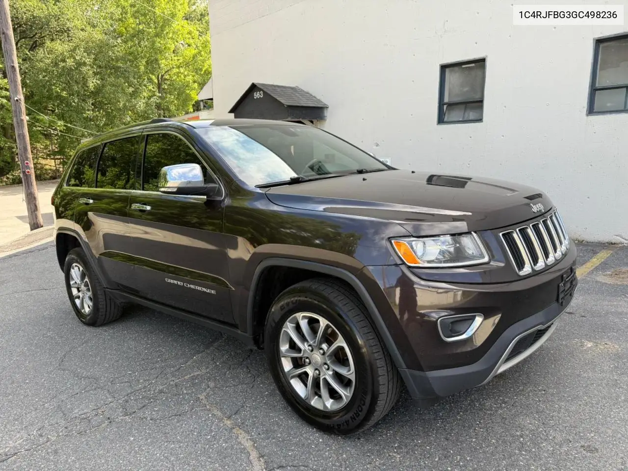 2016 Jeep Grand Cherokee Limited VIN: 1C4RJFBG3GC498236 Lot: 66247235