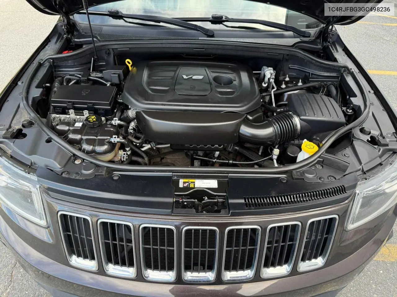 2016 Jeep Grand Cherokee Limited VIN: 1C4RJFBG3GC498236 Lot: 66247235