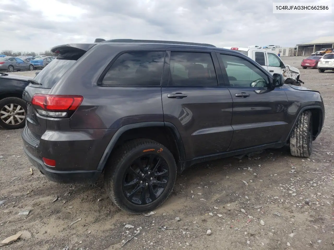 2017 Jeep Grand Cherokee Laredo VIN: 1C4RJFAG3HC662586 Lot: 44275395