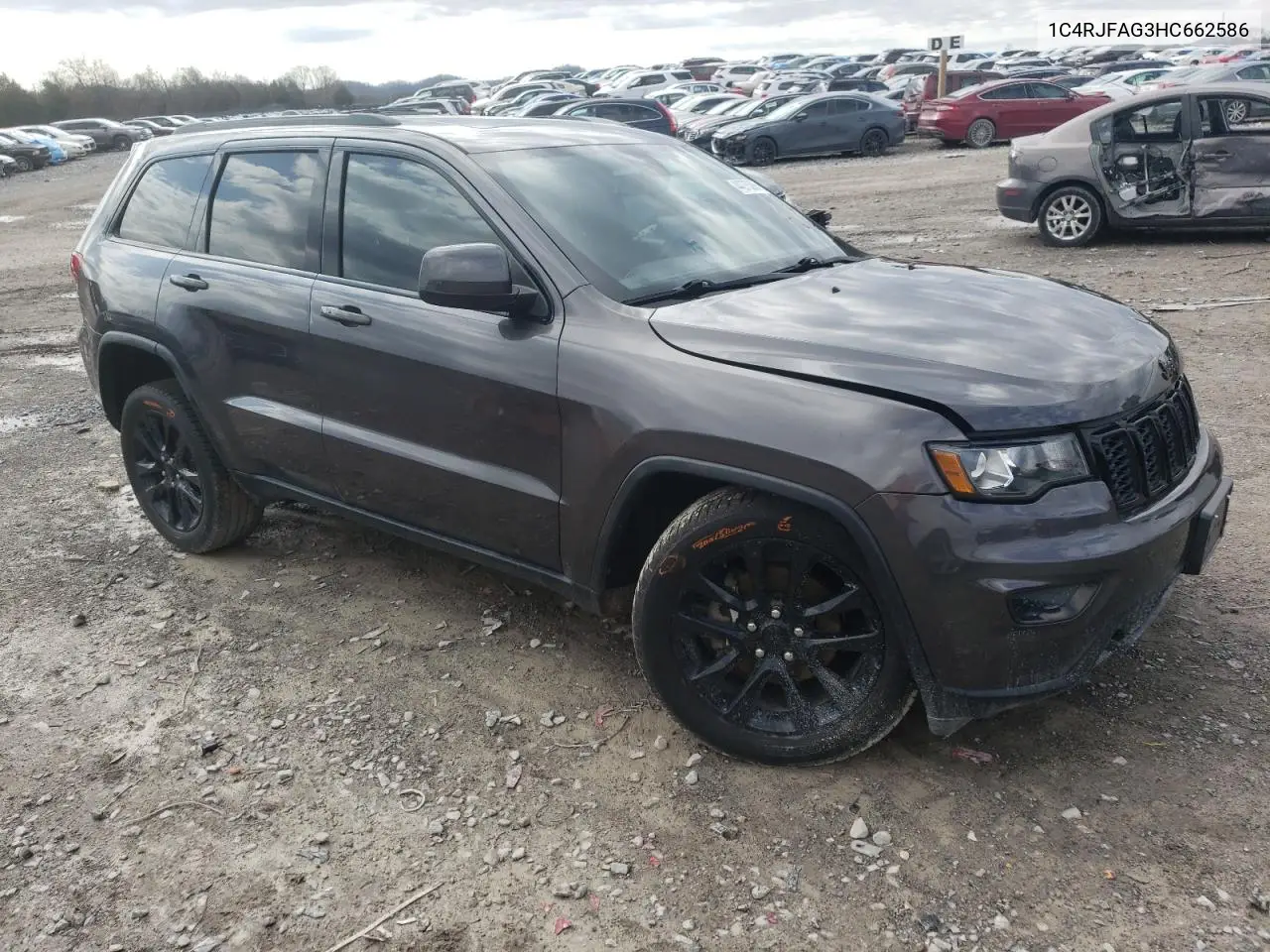 2017 Jeep Grand Cherokee Laredo VIN: 1C4RJFAG3HC662586 Lot: 44275395