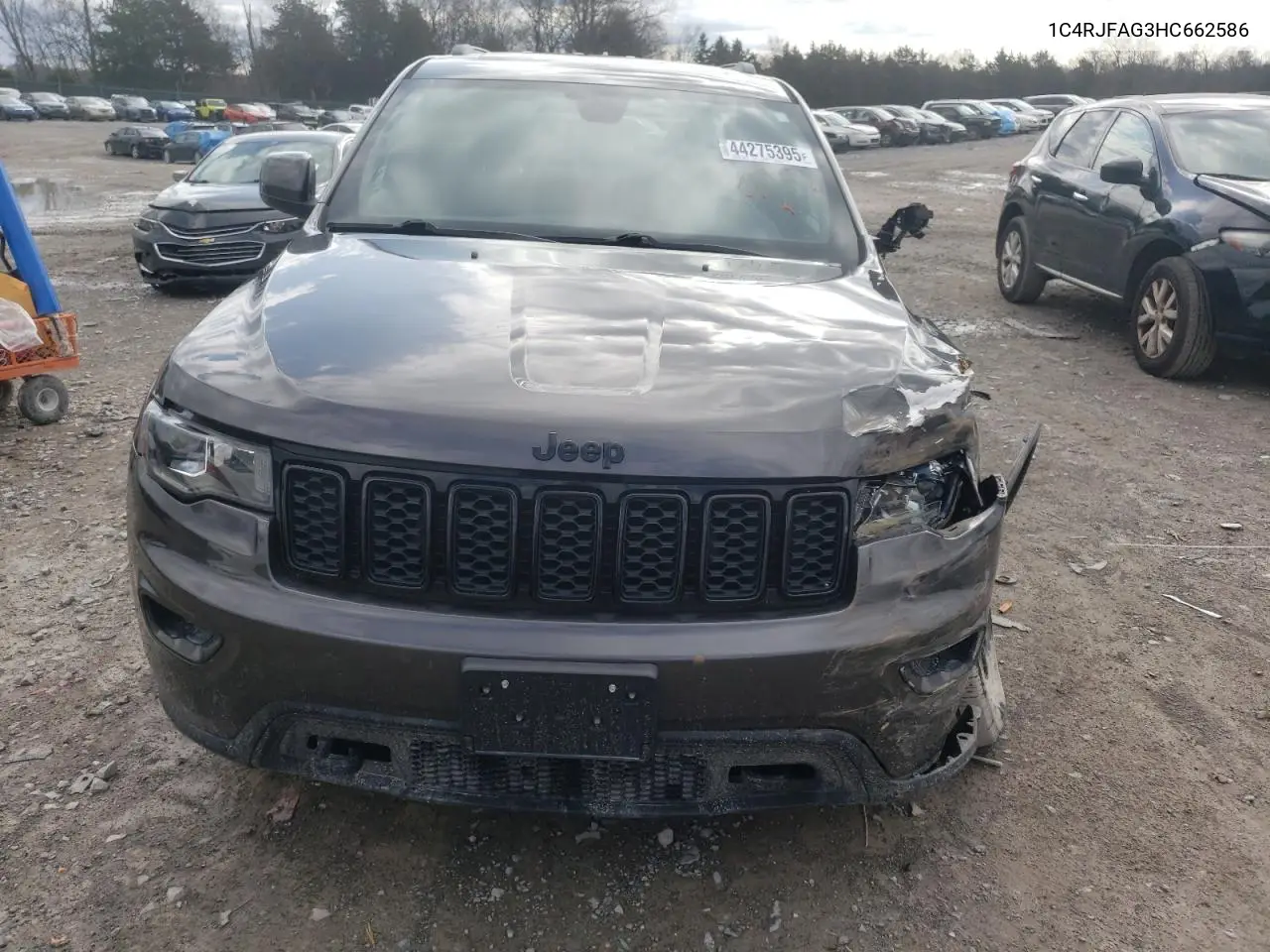 2017 Jeep Grand Cherokee Laredo VIN: 1C4RJFAG3HC662586 Lot: 44275395