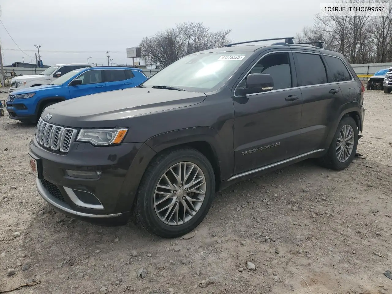2017 Jeep Grand Cherokee Summit VIN: 1C4RJFJT4HC699594 Lot: 47316525