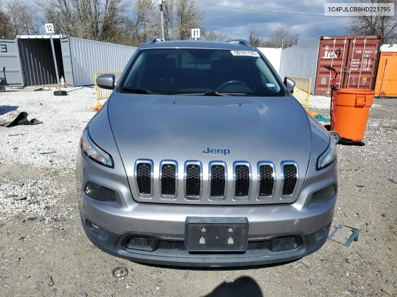 1c4pjlcb8hd221795 1C4PJLCB8HD221795 2017 Jeep Cherokee Latitude
